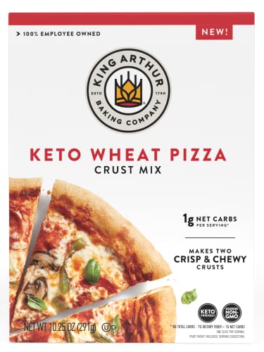 Low Carb King Arthur Keto Pizza Crust Mix