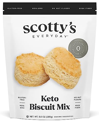 Low Carb Gluten-Free Keto Biscuit Mix - Makes 12 Biscuits