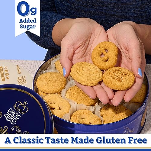 ChocZero Keto Butter Cookies - Danish Shortbread (1 tin)
