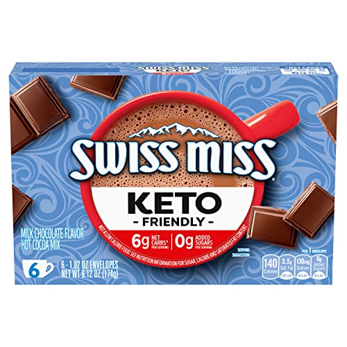 Swiss Miss Keto Hot Cocoa Mix - 1.02oz, 6 Pack