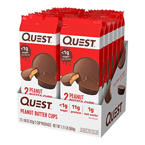 Quest Nutrition Peanut Butter Cups, 12 Count, 17.76 Oz