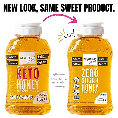 Wholesome Yum Keto Honey Substitute - Zero Sugar, Natural Alternative