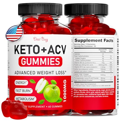 Keto ACV Gummies: Advanced Weight Loss & Metabolism Boost