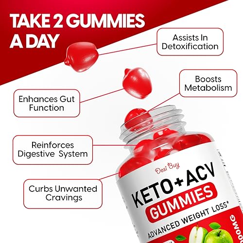 Keto ACV Gummies: Advanced Weight Loss & Metabolism Boost