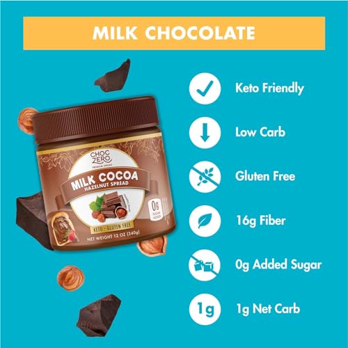 ChocZero Hazelnut Spread: Keto Friendly, Low Carb