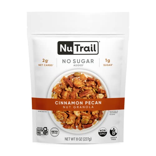 Healthy Low Carb Cinnamon Pecan Granola - 8 oz