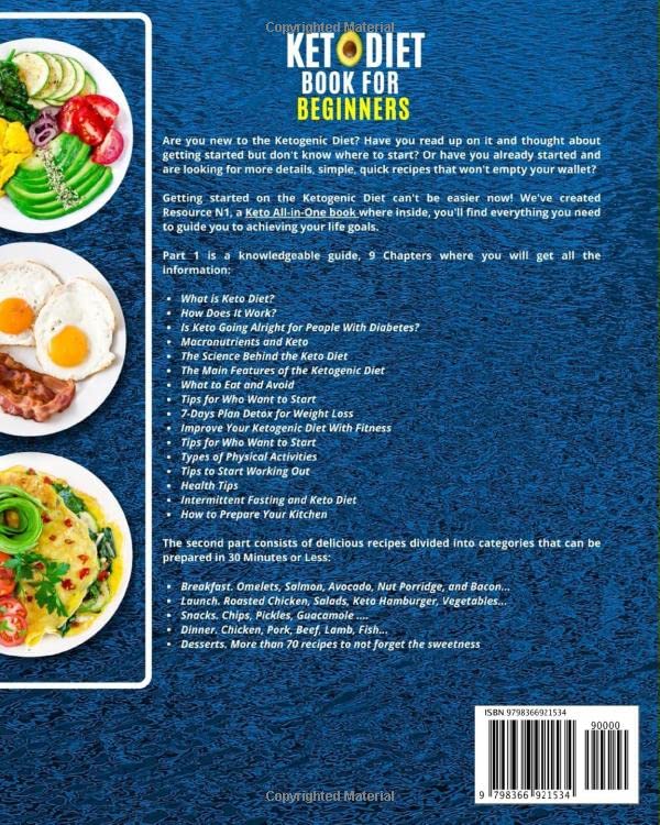 2023 Keto Diet Book: All-in-One Cookbook with 450+ Recipes