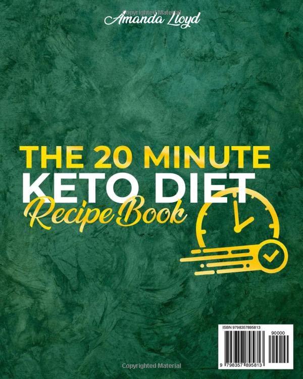20 Minute Keto Recipe Book: Easy & Affordable Low-Carb Recipes