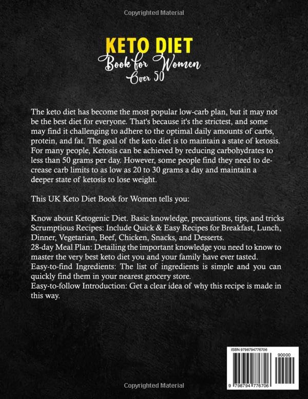 Ultimate Keto Diet Book for Women 50+: Boost Immunity