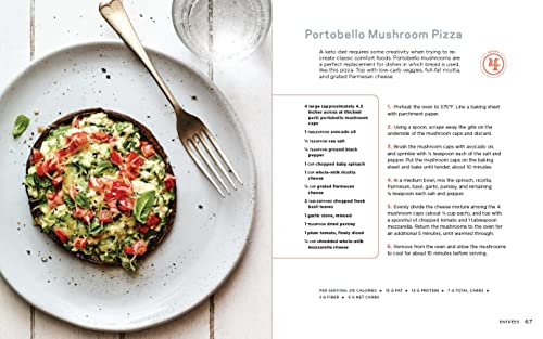 Vegetarian Keto Cookbook: 65 Low-Carb, High-Fat Plant-Based Recipes