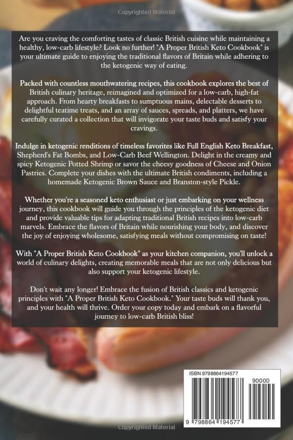 British Keto Cookbook for Effective Weight Loss