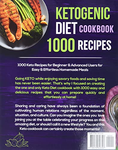 1000 Quick & Easy Low-Carb Keto Recipes for Beginners