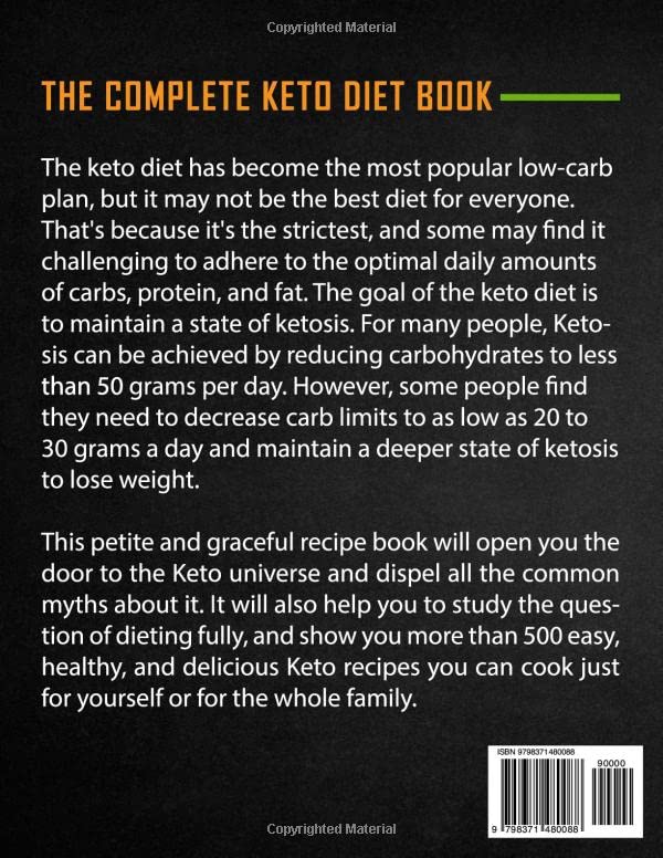 2023-2024 Keto Diet Book: Ultimate Beginners Edition