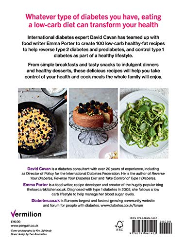 Delicious Low-Carb Diabetes Cookbook: Control & Reverse Diabetes!