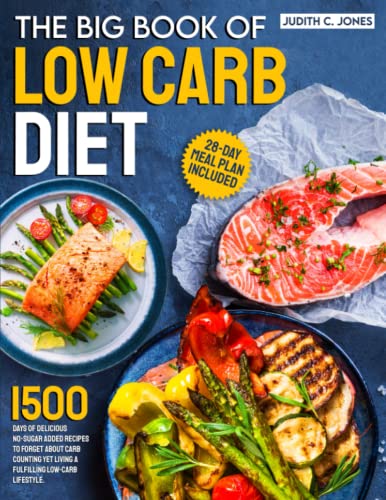 1500 Days of No-Sugar Low Carb Recipes + 28-Day Meal Plan
