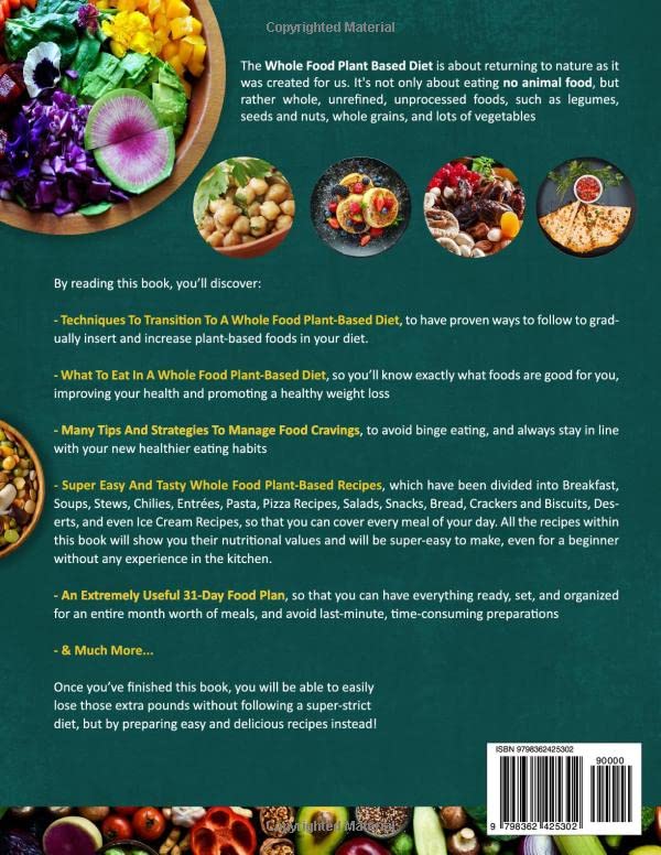 Healthy Weight Loss Cookbook: Plant Based Beginners Guide