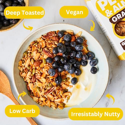 Paleo Pecan & Almond Granola | Low Carb & Plant Based