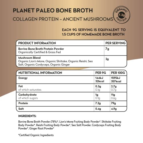 Paleo Bone Broth with Powerful Adaptogens - 8 Words