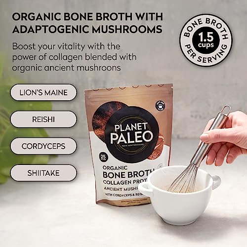 Paleo Bone Broth with Powerful Adaptogens - 8 Words