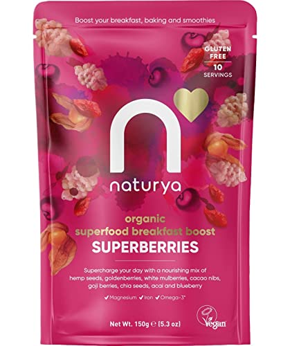 Organic Superberries Breakfast Boost - Nutrient-Packed Seeds Mix