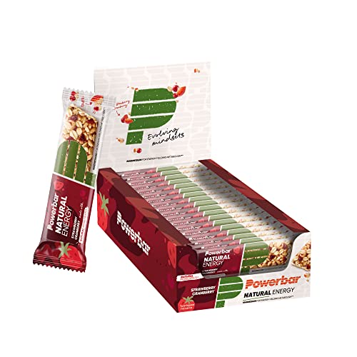 Vegan Energy Bar: Powerbar Natural Strawberry & Cranberry