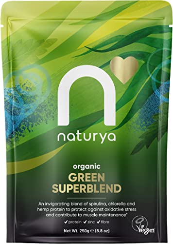 Naturya Organic Green SuperBlend: Alkalising Superfood, 250g