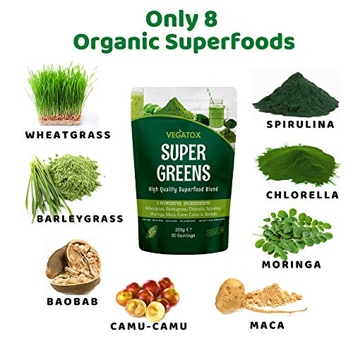 Ultimate Organic Super Greens Powder for Weight Loss