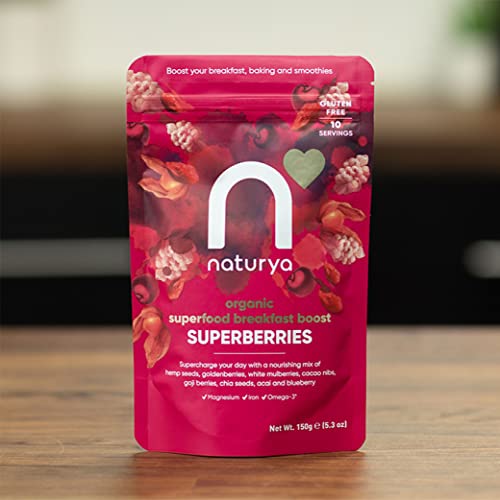 Organic Superberries Breakfast Boost - Nutrient-Packed Seeds Mix