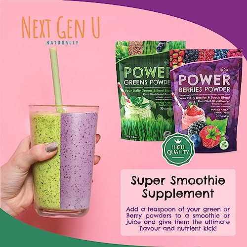 Immune-Boosting Greens and Berries Powder for Weight Loss