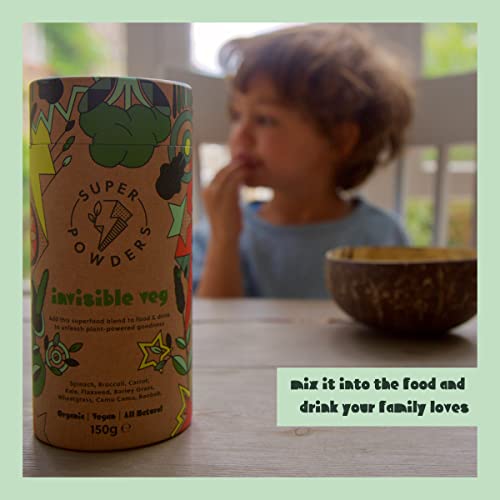 Healthy Green Superfood Blend for Family Meals - 50 Servings