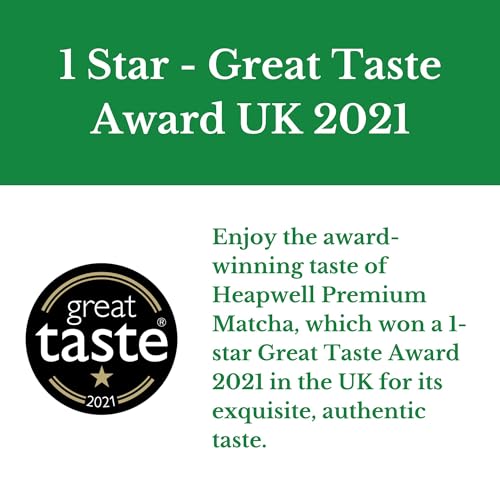 Premium Japanese Matcha Green Tea Powder by Heapwell
