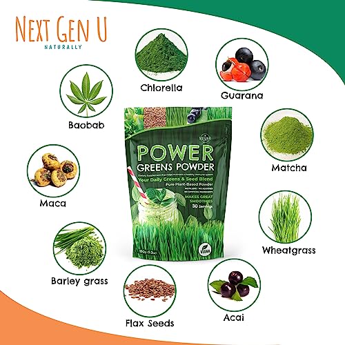 NGU Super Greens: Powerful Detox Superfood Supplement