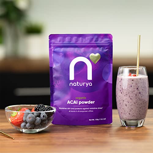 Organic Açaí Powder - Wild-Harvested Superfood (125g Pouch)