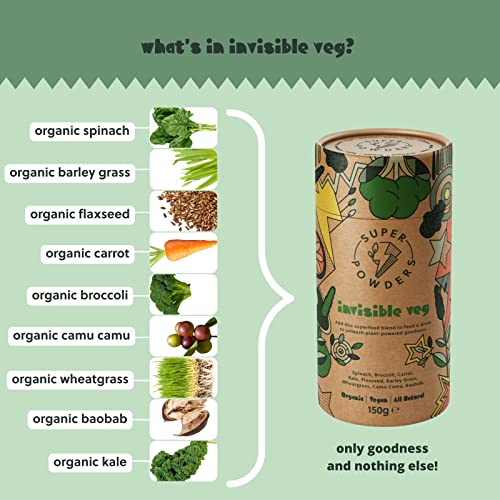 Healthy Green Superfood Blend for Family Meals - 50 Servings