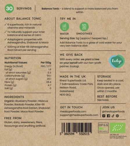 Rheal Superfoods Balance Tonic for Weight Loss