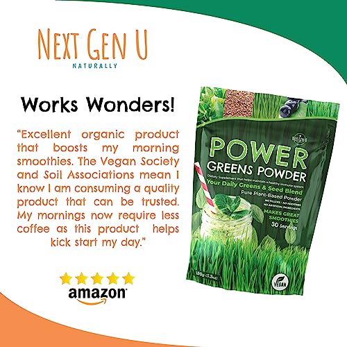NGU Super Greens: Powerful Detox Superfood Supplement