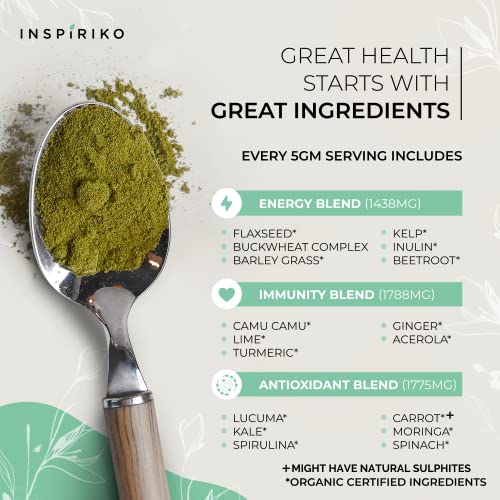 Superfood Greens Powder: Organic Clean 17 Superfoods