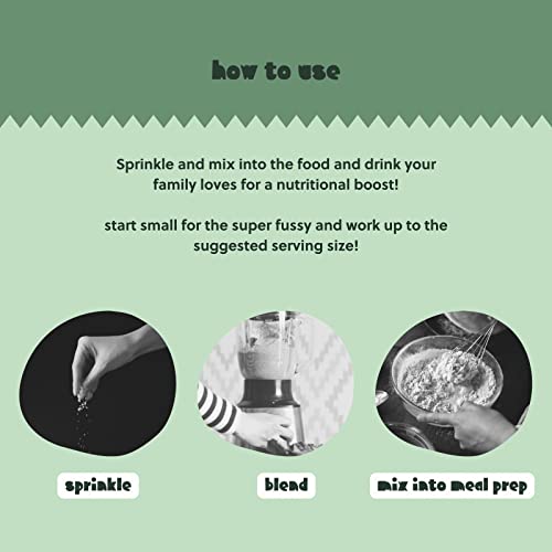 Healthy Green Superfood Blend for Family Meals - 50 Servings