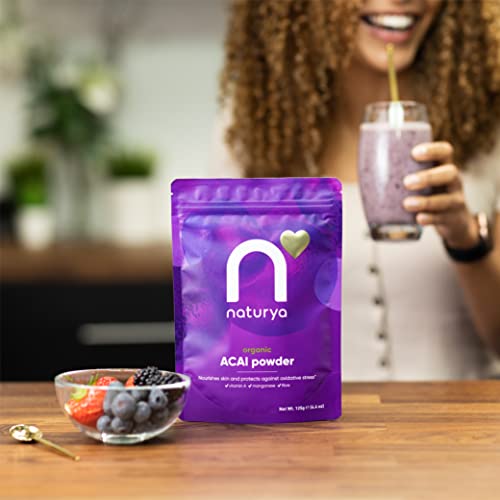 Organic Açaí Powder - Wild-Harvested Superfood (125g Pouch)