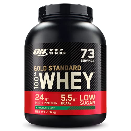 Optimum Nutrition Gold Standard Whey Protein Powder, Chocolate Mint