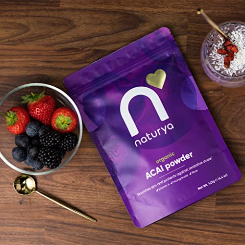 Organic Açaí Powder - Wild-Harvested Superfood (125g Pouch)