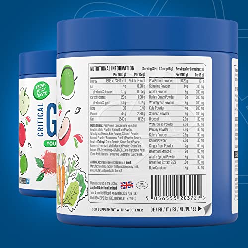 Boost Immune System with Superfood - Vegan Green Powder
