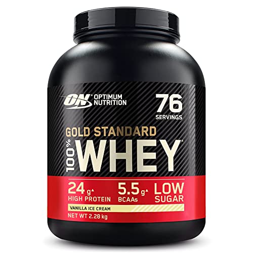 Optimum Nutrition Gold Standard Vanilla Whey Protein Powder