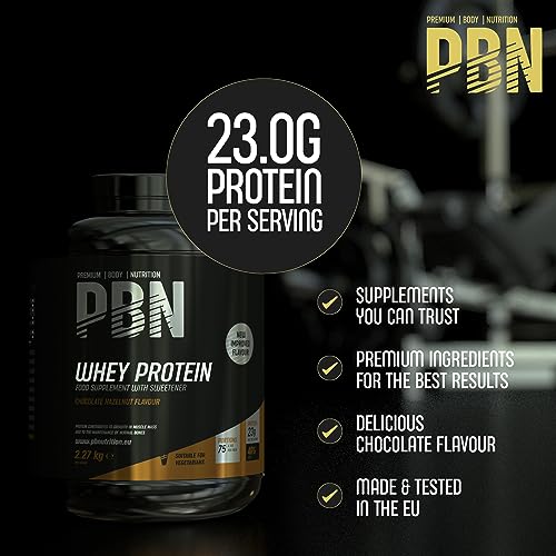 Premium Whey Protein Powder - Chocolate Hazelnut