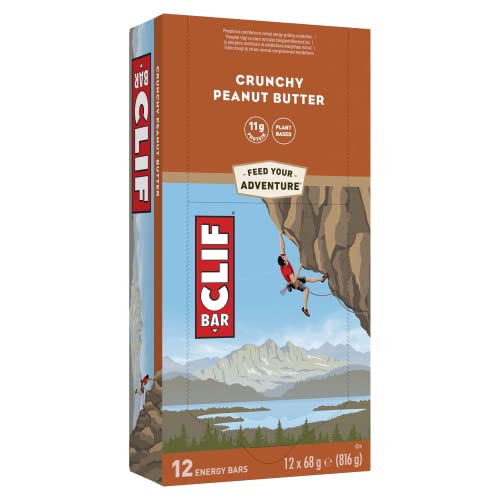 Plant-Based Protein Bar: CLIF Bar | Crunchy Peanut Butter