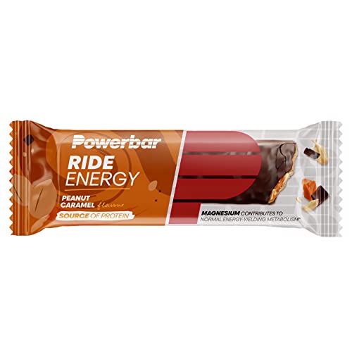 Powerful Ride Energy Peanut-Caramel 18x55g Protein Bar