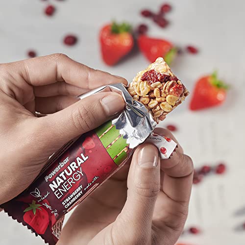 Vegan Energy Bar: Powerbar Natural Strawberry & Cranberry