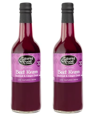 Organic Beet Kvass - 1L Bottle - Raw & Unpasteurized