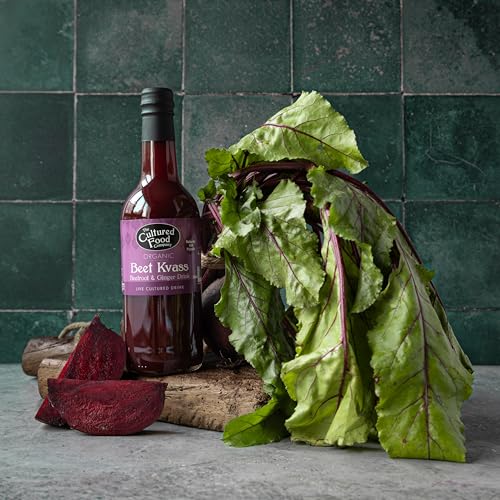 Organic Beet Kvass - 1L Bottle - Raw & Unpasteurized