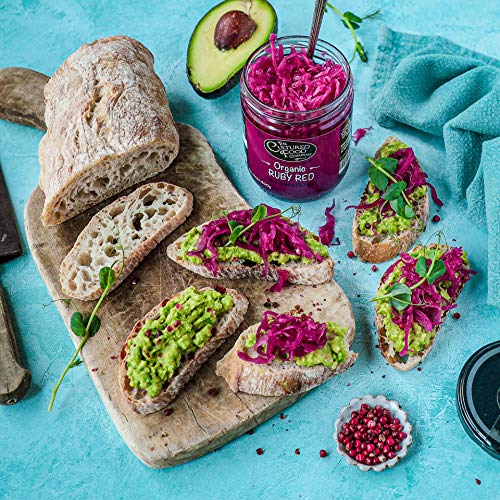 Ruby Red Sauerkraut - Traditionally Fermented by The Cultured Food Company